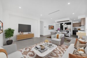 Open layouts of kitchen